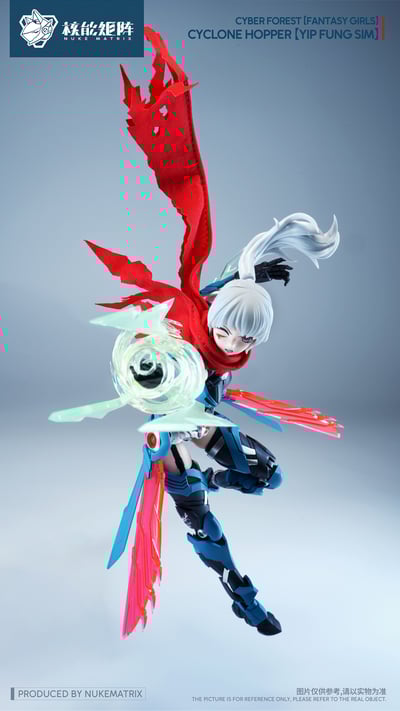 【正版授權】核能矩陣－賽博森林 颶風飛蝗 葉風嬋 機娘12