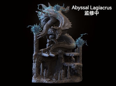 【魔物獵人】龍之邊境工作室 DragonFrontierStudio－海龍 Lagiacrus12