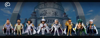 【海賊王】C-STUDIO-海軍系列 大將 綠牛 荒牧3