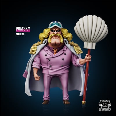 【海賊王】YZ工作室-海軍 第44彈 海軍本部中將 獺獺果實 龐斯基2