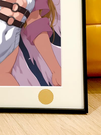 【週邊】星空工作室－數碼寶貝 粉色天女獸 裝飾畫5