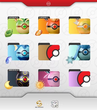 【寶可夢】羽 x HZ-伊布精靈球系列 第八彈 冰伊布精靈球4