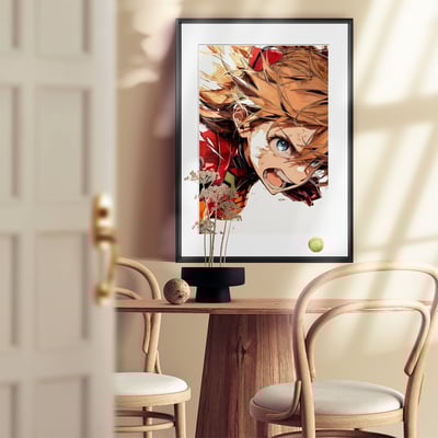 【週邊】皇呱工作室－新世紀福音戰士 明日香的憤怒 裝飾畫3