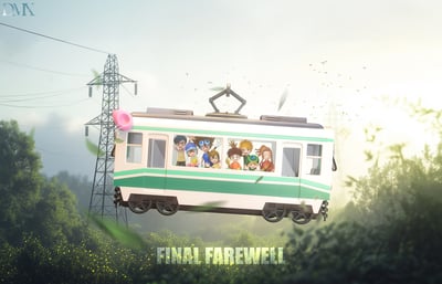 【數碼寶貝】DMX STUDIO-數碼寶貝一代電車飛帽殺1