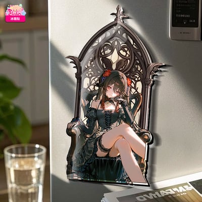 【週邊】阿喵畫社-動漫冰箱貼 第三彈 阿爾圖羅款 胡桃款4