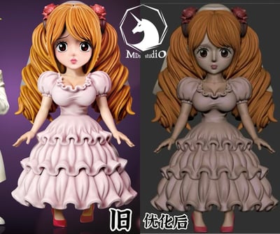 【海賊王】MDS Studio-蛋糕島篇章 番外篇 大媽海賊團 022 023 婚禮夫婦2