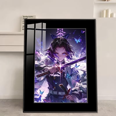 【週邊】橘子工作室－鬼滅之刃 持劍：蝴蝶忍 裝飾畫1