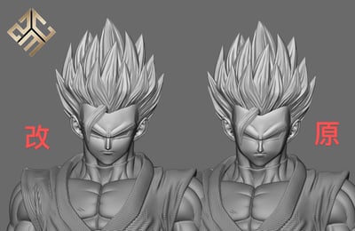 【七龍珠】ZMC Studio-綠衣超賽悟飯4