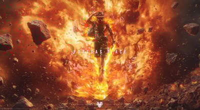 【海賊王】Okr工作室-浴火艾斯1