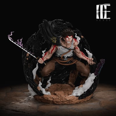 【黑色五葉草】Héroe Collectibles－夜見 團長 黑色暴牛2