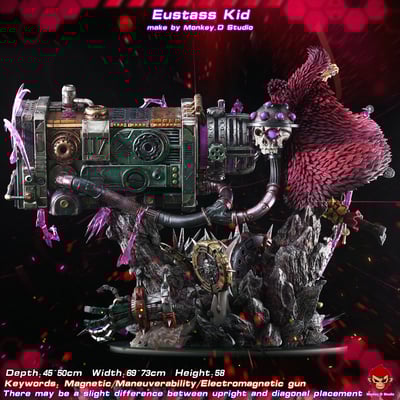 【海賊王】漫奇工作室-海賊王系列 極惡時代 三船長共鳴系列 第三彈 尤斯塔斯.基德2