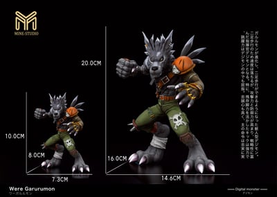 【數碼寶貝】MINE 圖鑑補全-完全體 第四彈 神獸人加魯魯獸9