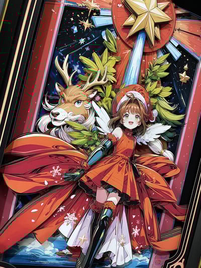 【週邊】神秘畫廊-小櫻3D紙藝立體畫4