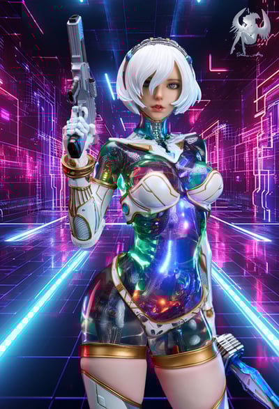 【正版授權】北極星工作室-賽博世界啟示錄 機械姬系列 凌7