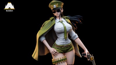 【海賊王】金山工作室-扉頁軍裝系列 第二彈 軍裝羅賓1