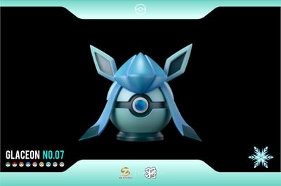 【寶可夢】羽 x HZ-伊布精靈球系列 第八彈 冰伊布精靈球2