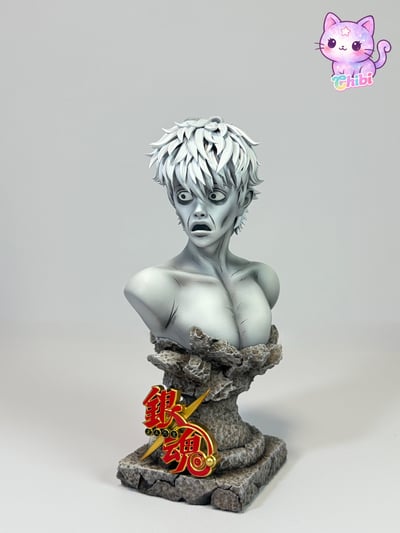 【銀魂】Chibi－經典表情包 驚嚇銀時 胸像2