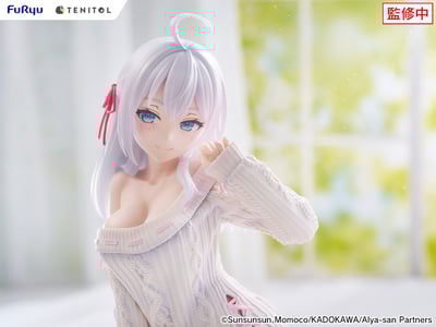 【正版授權】TENITOL－不時用俄語小聲說真心話的鄰桌艾莉同學 艾莉 針織衫 BIG泡麵壓7