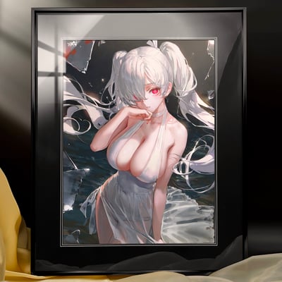 【週邊】阿喵畫社-白禮服 灰姑娘1