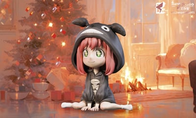 【間諜家家酒】匠工作室-阿尼亞與龍貓邦德的相遇3