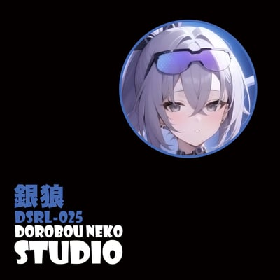 【週邊】泥棒貓工作室-銀狼 立體裝飾畫1