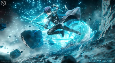 【刀劍神域】X-Studio-黑衣劍士·桐人1