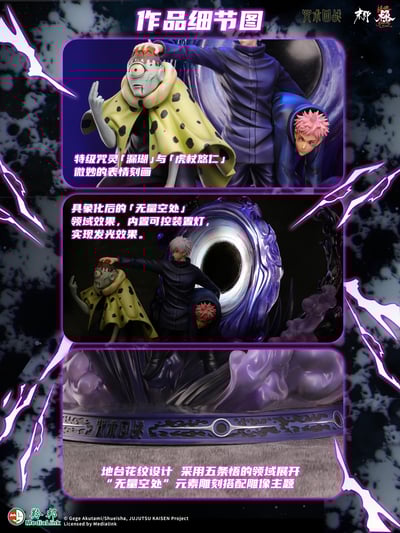 【咒術迴戰】末那魂燃-五條悟 vs 漏瑚 領域展開 無量空處2