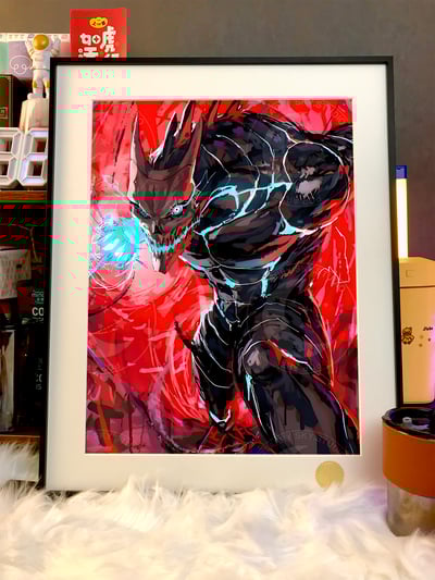 【週邊】星空工作室－怪獸8號 日比野卡夫卡 亞白米娜 四之宮奇可露 裝飾畫3