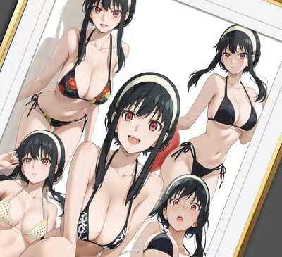 【週邊】千鳥社-約爾福傑間諜過家家Yor荊棘公主裝飾畫4