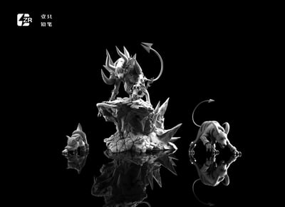 【寶可夢】ZR鉛筆-Mega 黑魯加5