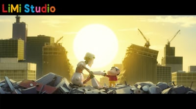 【蠟筆小新】LiMi工作室-小新與機器人爸爸1