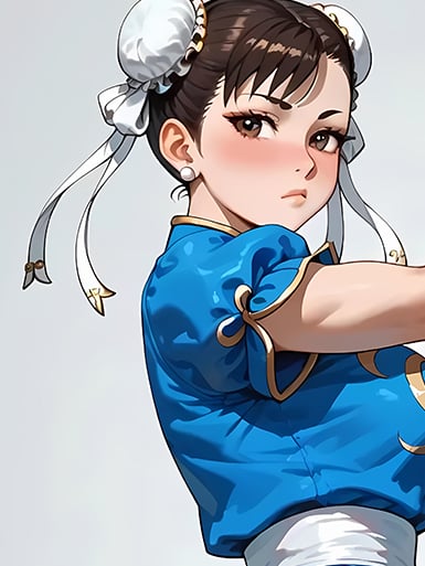 【週邊】巴洛克－快打旋風 透色春麗 裝飾畫 & 冰箱貼2