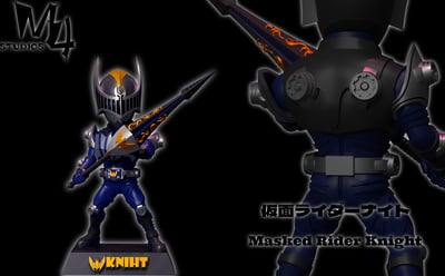 【假面騎士】M4工作室-龍騎精品系列 第二彈 假面騎士夜騎Knight2