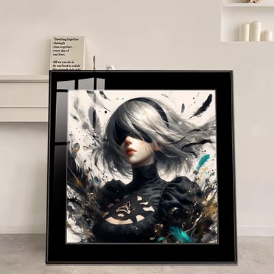 【週邊】橘子工作室－尼爾 落羽：2B 裝飾畫1