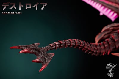 【哥吉拉】硬殻工作室-戴斯特洛伊亞飛行體&哥吉拉2000千禧戰龍8