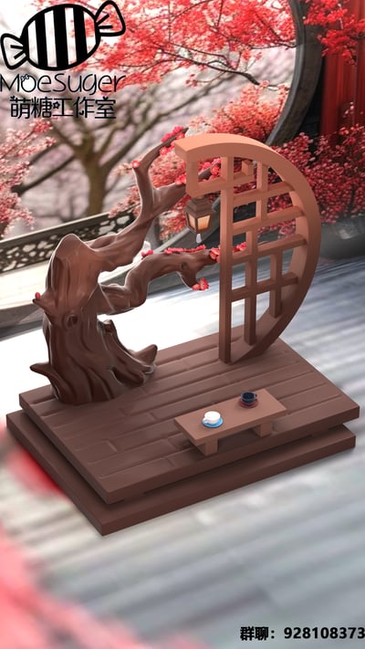 【蔚藍檔案】MoeSugar（萌糖）工作室-阿羅娜&普拉娜 新春旗袍9