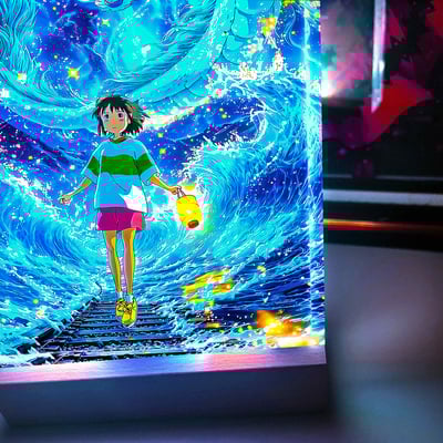 【週邊】阿喵畫社-白龍與千尋4