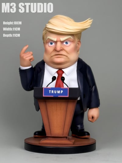 【惡搞小物】M3工作室-川普 川建國 Q版1