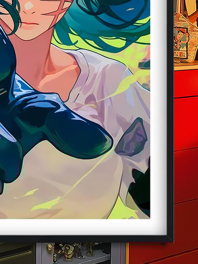 【週邊】巴洛克－電鋸人 夜 裝飾畫＆冰箱貼3