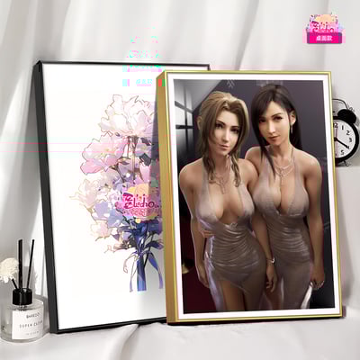 【週邊】阿喵畫社－女明星 蒂法與愛麗絲1