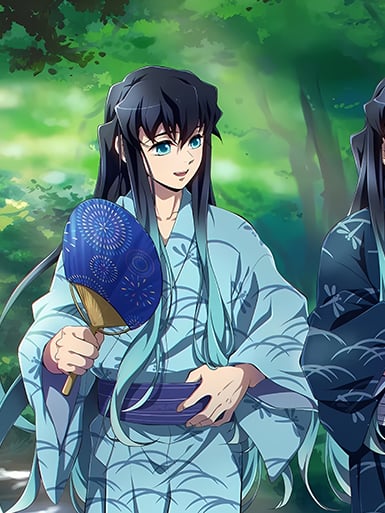 【週邊】巴洛克-時透兄弟鬼滅之刃無限城篇霞柱時透無一郎鬼殺隊動漫裝飾畫3