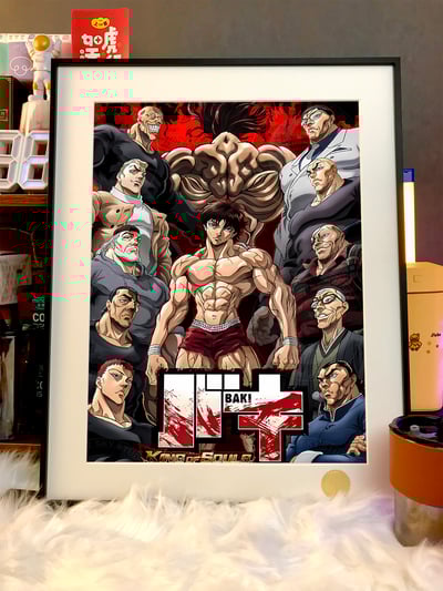 【週邊】星空工作室－刃牙 裝飾畫3