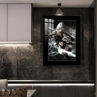 【週邊】橘子工作室－尼爾：自動人形 A2 戰鬥版 裝飾畫4