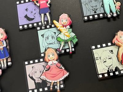 【週邊】萌萌匠-間諜過家家阿尼亞組合冰箱貼9