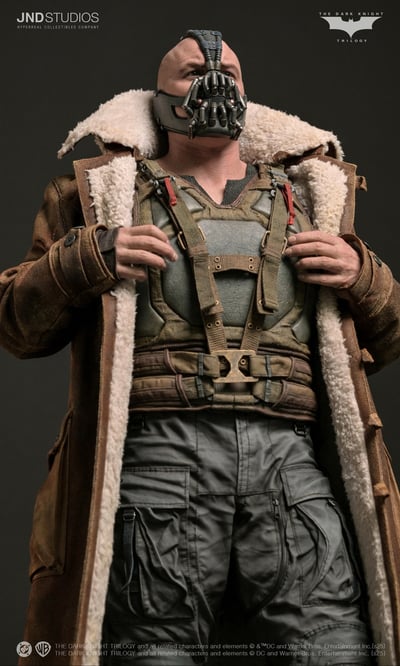 【正版授權】JND St​​udios-蝙蝠俠 黑闇騎士系列 貝恩 雕像 HMS-02415