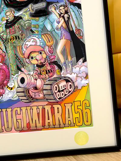 【週邊】星空工作室－海賊王 草帽傑爾馬軍團 裝飾畫4