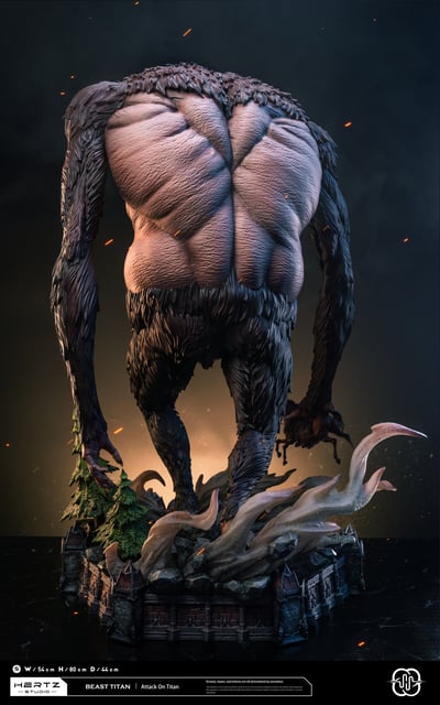 【進擊的巨人】Hertz Studio- 獸之巨人 吉克 獸巨7