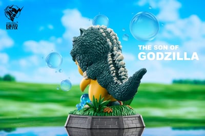 【寶可夢】硬殼工作室-變皮cos大怪獸系列 迷你拉 哥吉拉之子4