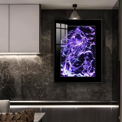 【週邊】橘子工作室－鬼滅之刃 霞光 時透無一郎 裝飾畫4