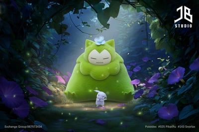 【寶可夢】精寶工作室 JB Studio－圖鑑系列 皮卡丘＆卡比獸1